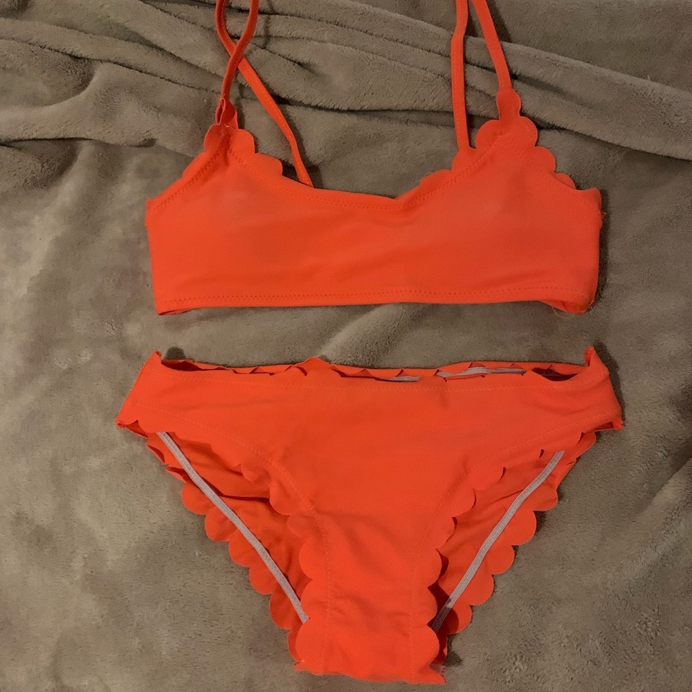 Orange sexy bikini